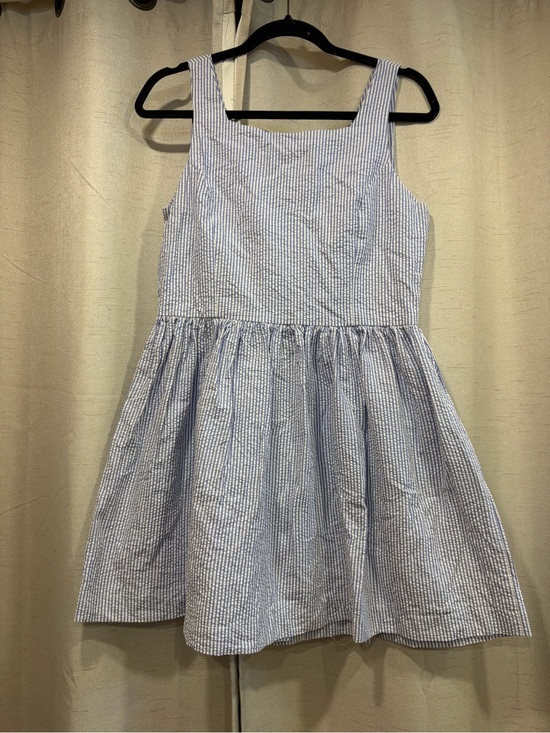 Blue Rain Dresses & Skirts - Blue Rain Seersucker Sleeveless Dress